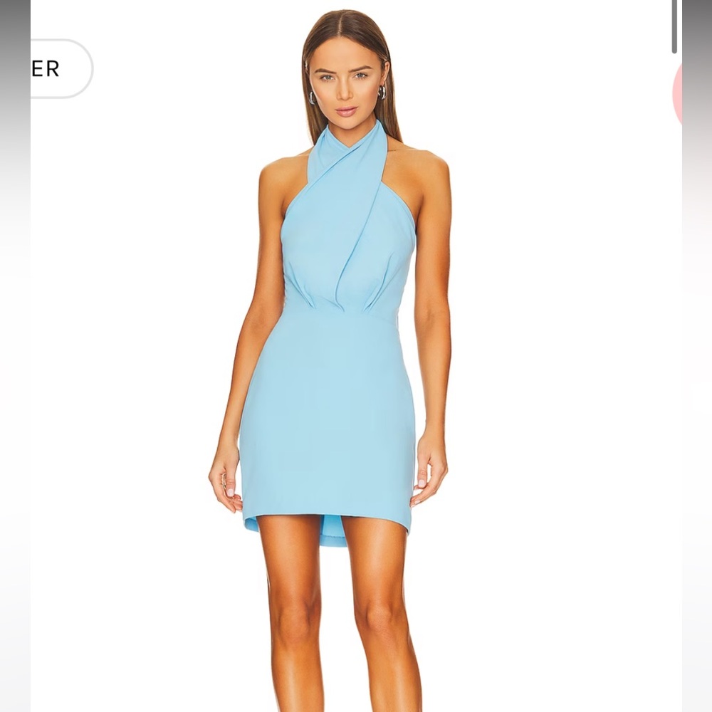 Amanda Uprichard - Mezcal Dress - Light Blue - XS